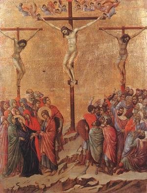 Duccio Di Buoninsegna - Crucifixion 1308-11