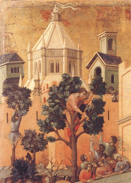 Entry into Jerusalem (detail) 1308-11