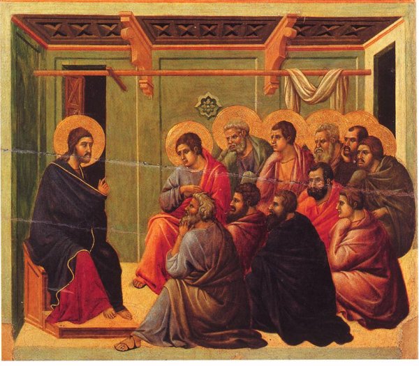 Christ Taking Leave of the Apostles 1308-11