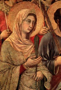 Maestà (detail 3) 1308-11