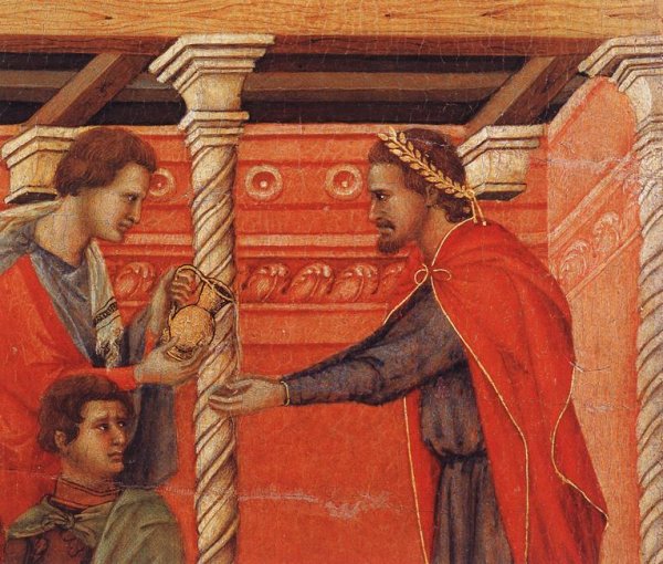 Pilate Washing his Hands (detail) 1308-11