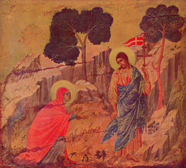 Christ appears Magdalena