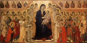 Maesta (Madonna with Angels and Saints) 1308-11