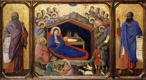 Nativity between Prophets Isaiah and Ezekiel 1308-11